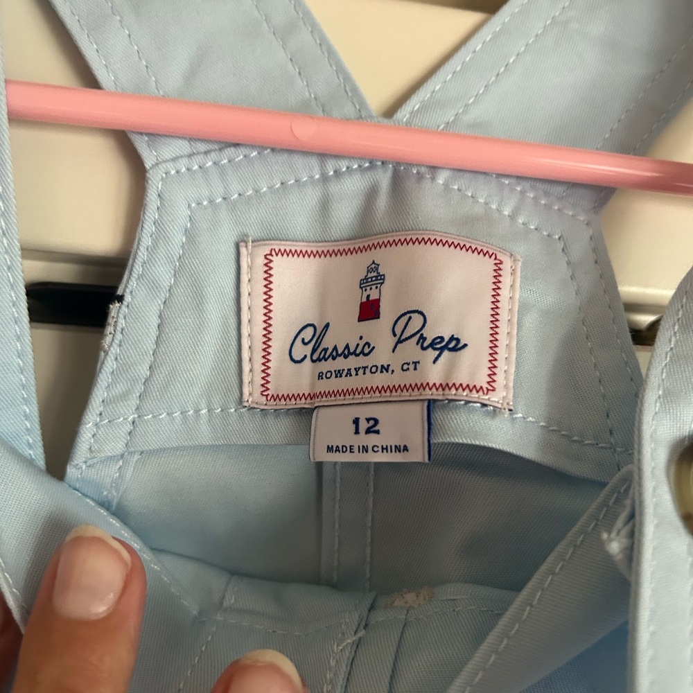 Classic Prep Jamie Jumper in Soft Blue